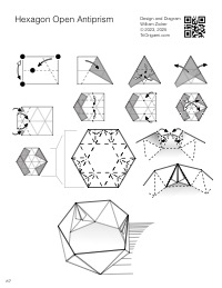 Hexagon Tray Open Antiprism