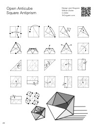Open Anticube, Square Antiprism