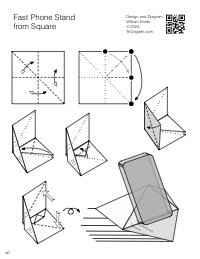 Fast Phone Stand from Square